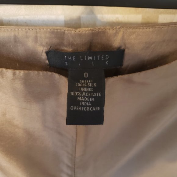 The Limited Women's Silk Pants Size 0 - Picture 2 of 2